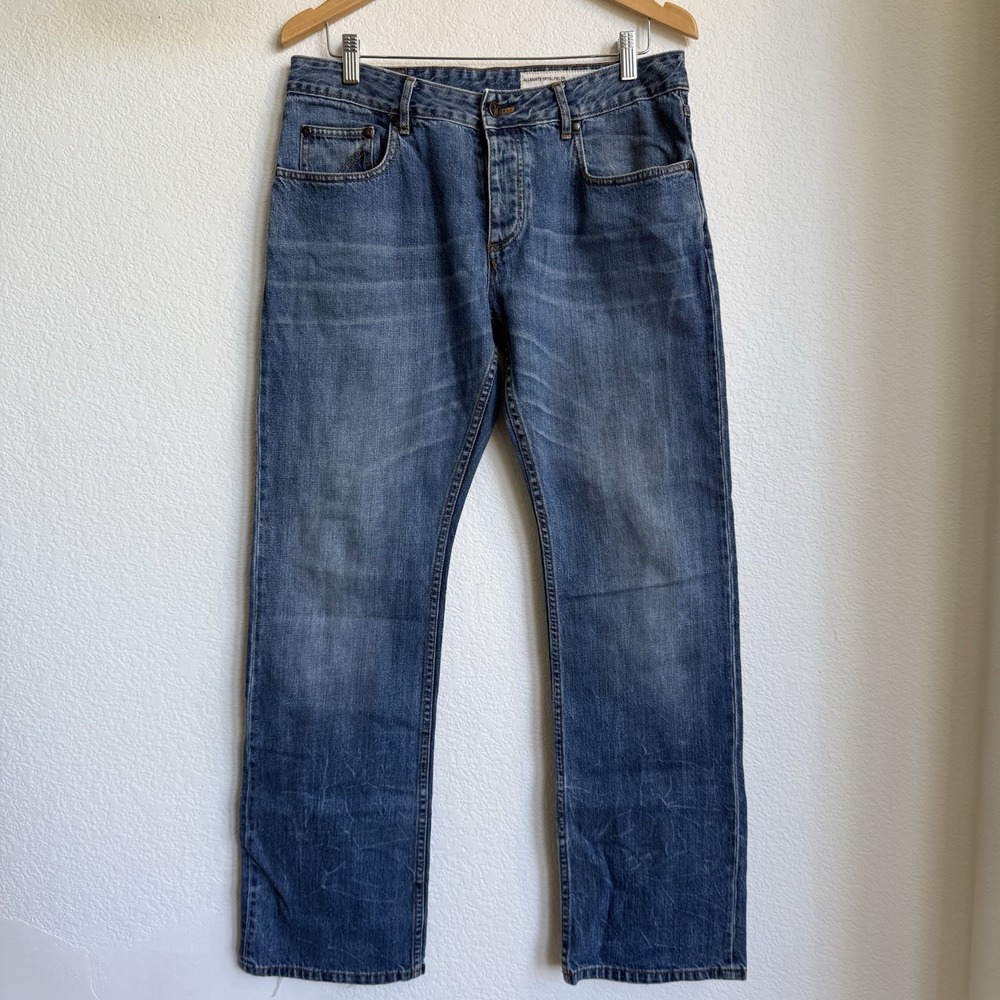 AllSaints Spitalfields‎ Mens Jeans Mens 32 (34X31) Metamorphosis Straight